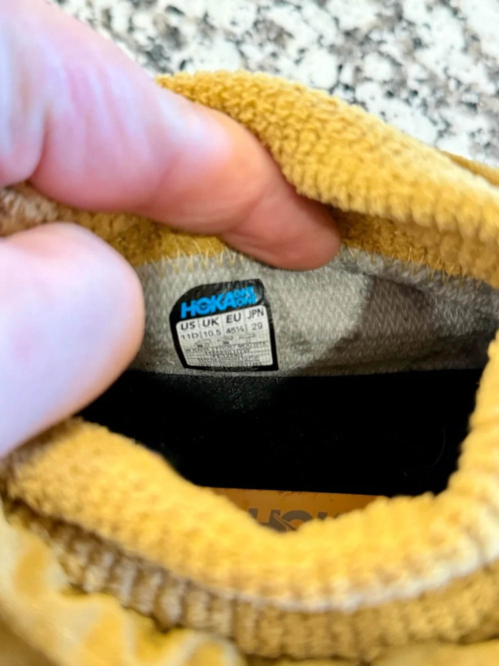 Hoka One One Men's Tan and Orange Rain & Snow Boots